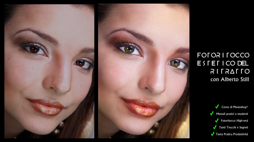 Corso di Photoshop Fotoritocco estetico del ritratto con Photoshop e Camera Raw by Alberto Still