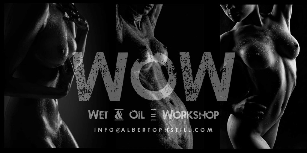 WOW Wet & Oil Workshop tecnico di fotografia di nudo artistico by Alberto Still fotografo professionista Padova