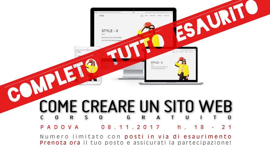 Corso-gratuito-Come-creare-un-sito-web-Padova-08112017-NOeMail-ESAURITO