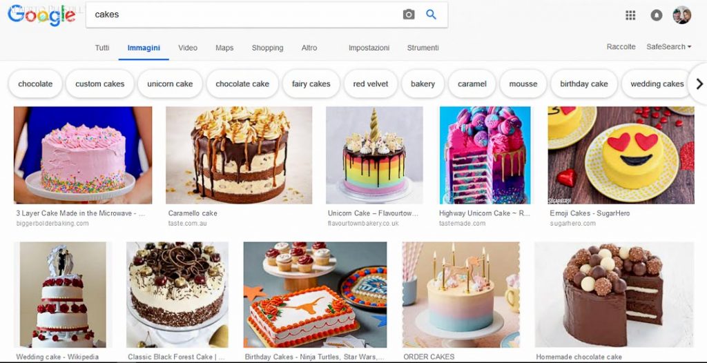 In Spagnolo:  siti immagini senza copyright per web foto ecommerce Corsi Alberto Still Padova