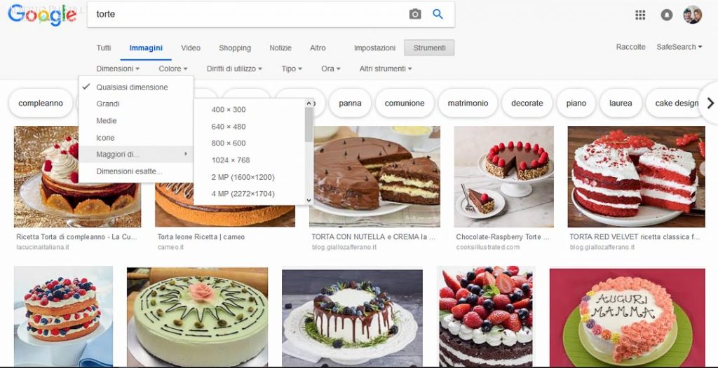 siti immagini senza copyright per web foto ecommerce Corsi Alberto Still Padova