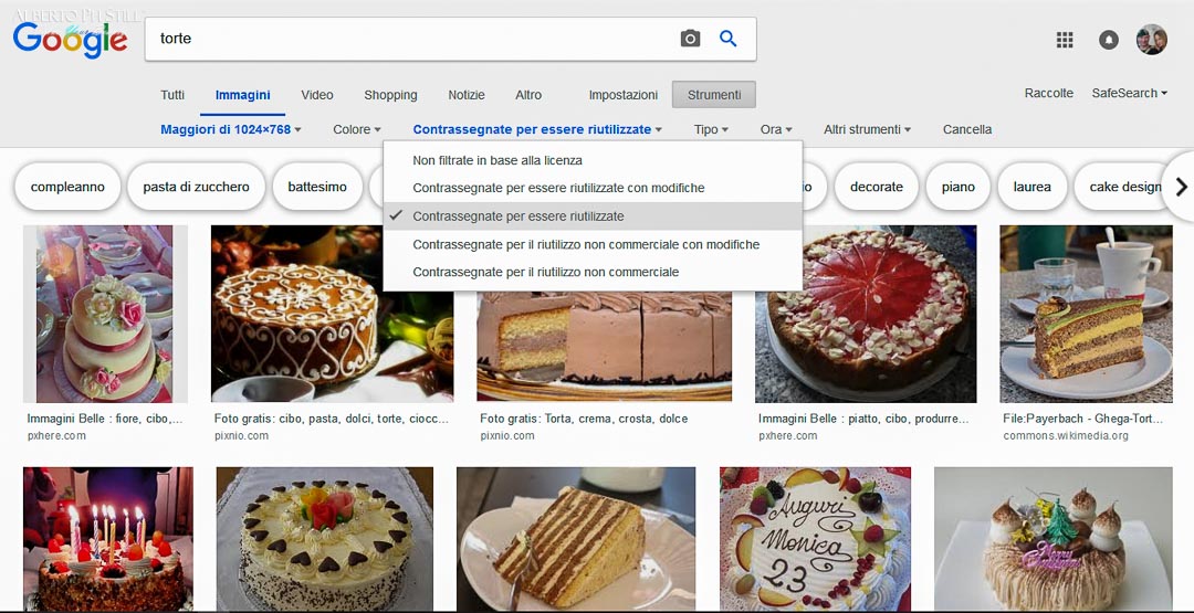 siti immagini senza copyright per web foto ecommerce Corsi Alberto Still Padova