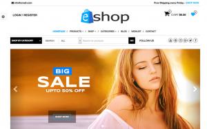 web design e siti internet attraenti realizzazione corsi wordpress PadovaE-Shop-WooCommerce-WordPress-Theme